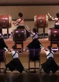 纯享版太鼓表演，震撼演绎顶级打击乐