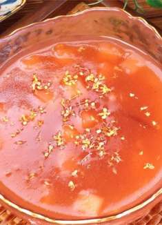 处暑节气，记得常用苹果和山楂这样煮，每周喝几次，开胃助消化