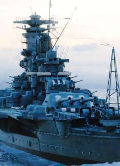 二战史上最大战列舰是这样被造出来的