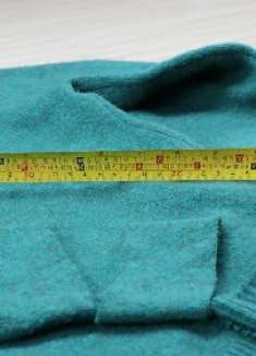 袖子精细无痕改短，只需要一根针，效果和机器一模一样