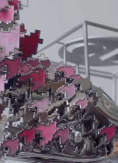 Miss Dior 展览：坚硬与柔软，手工与机械