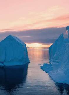 世界尽头的冰山，格陵兰岛绝美大片