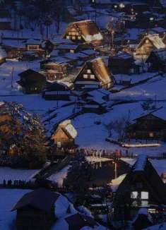 漫步日本五箇山，世界遗产·国之史迹