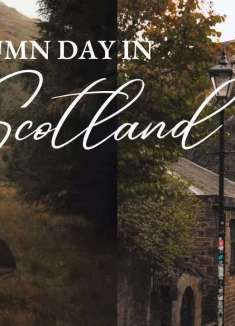 苏格兰舒适的秋日