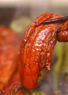 隔离在家，只好简单吃顿把子肉