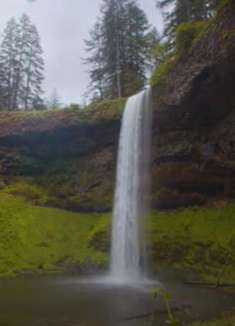 银瀑布州立公园：俄勒冈州的自然宝藏