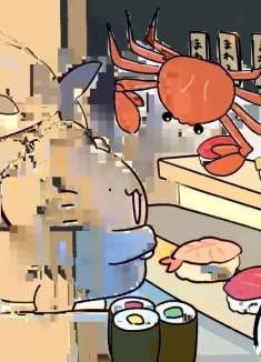 真「回转」寿司